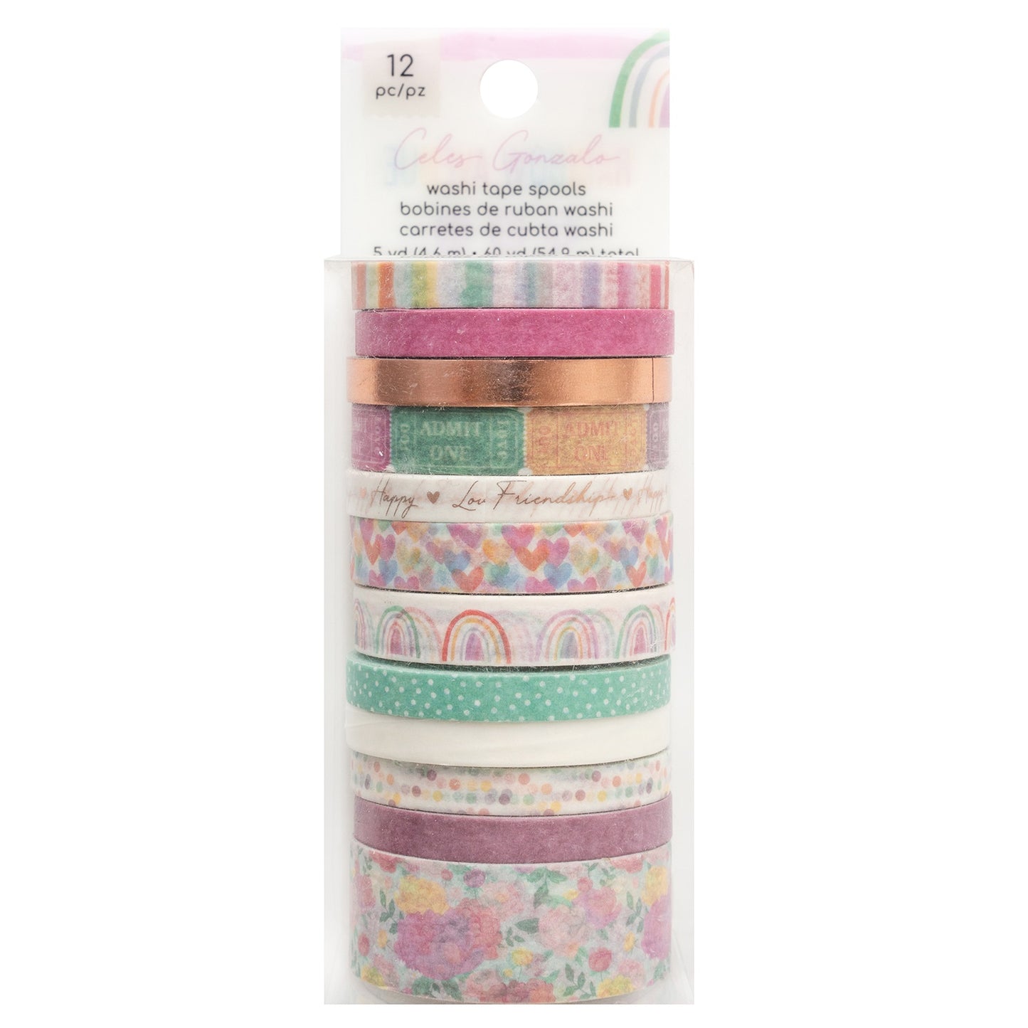 Rainbow Avenue Washi Tape