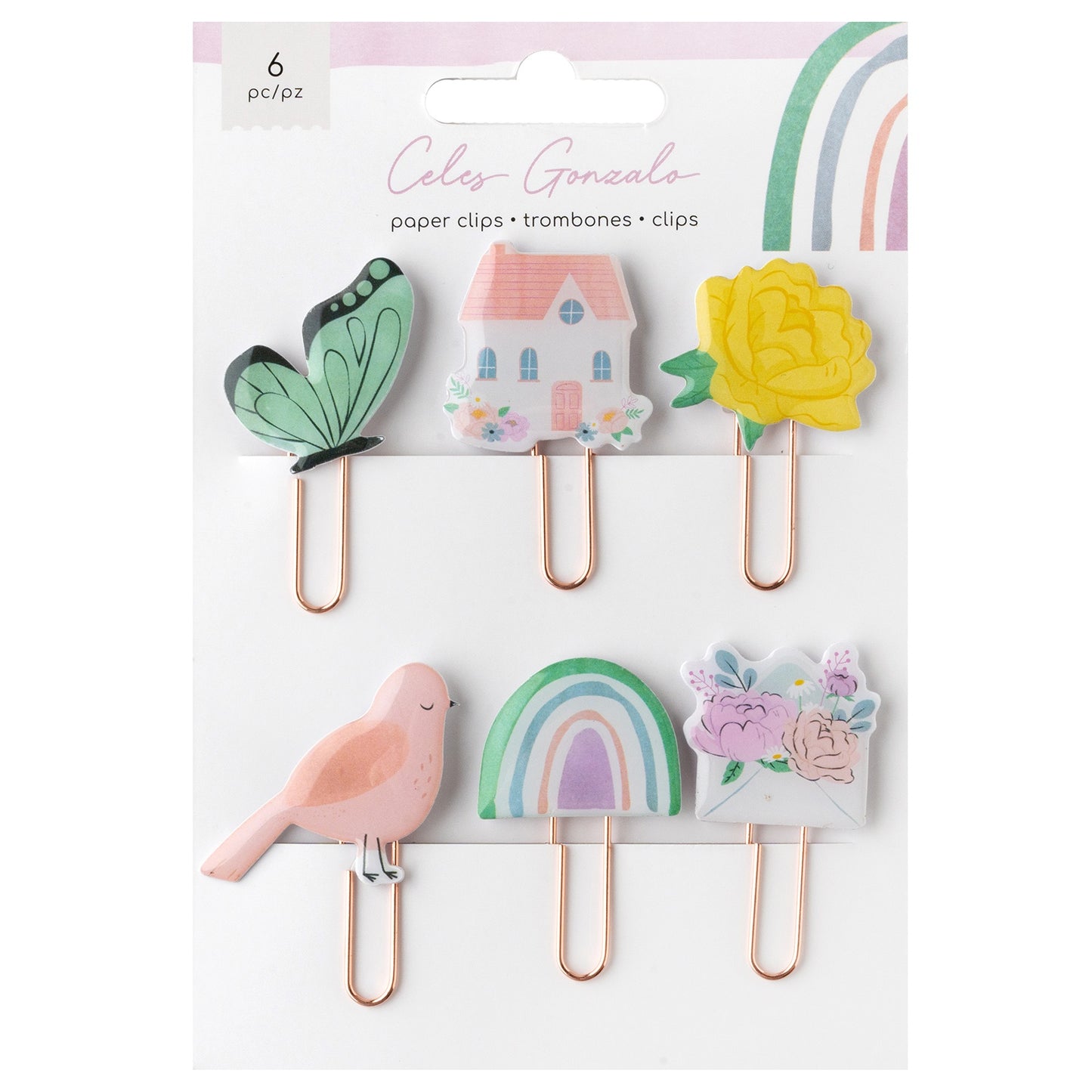 Rainbow Avenue Paper Clips