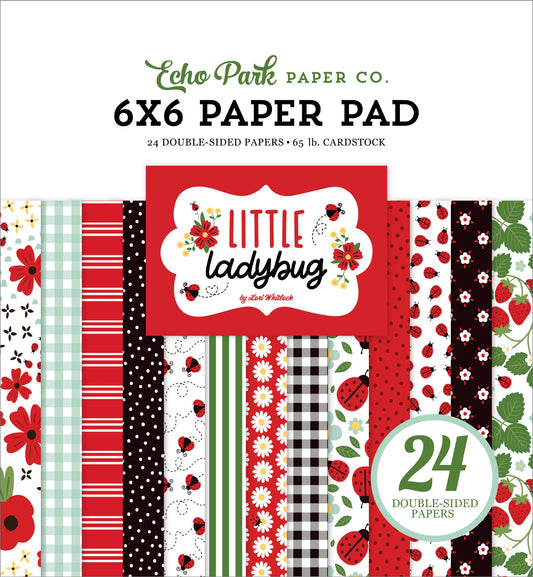 Little Ladybug 6x6 Paper Pad