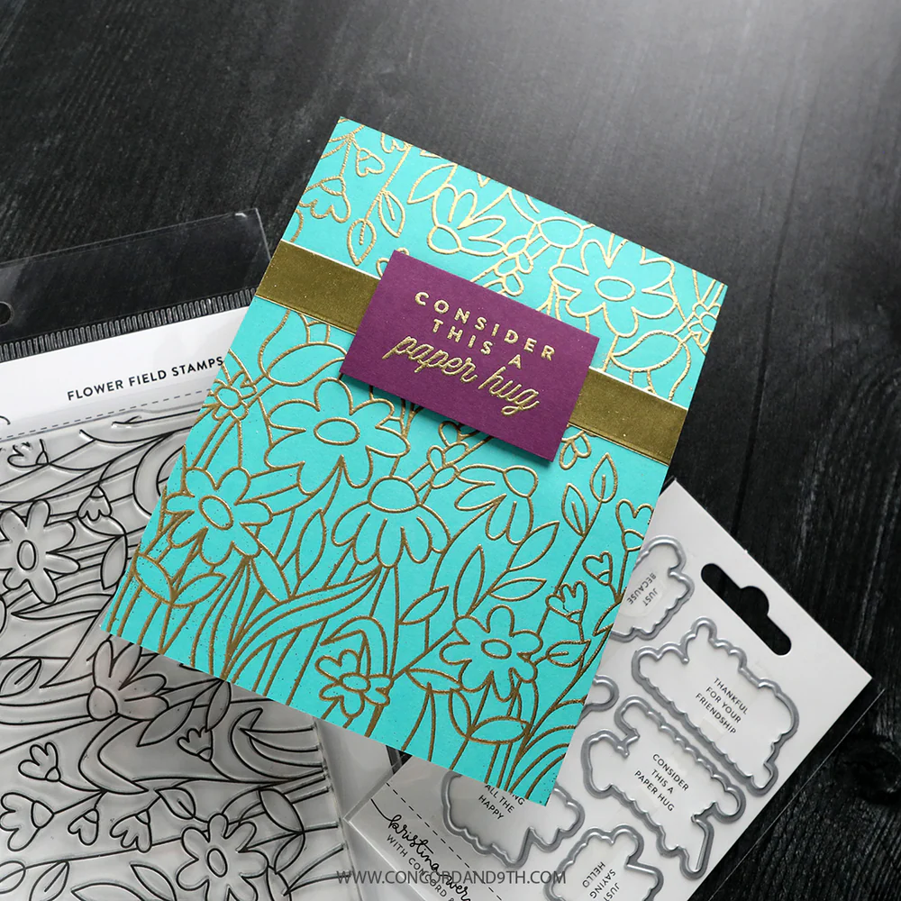 Flower Field Stamp Set