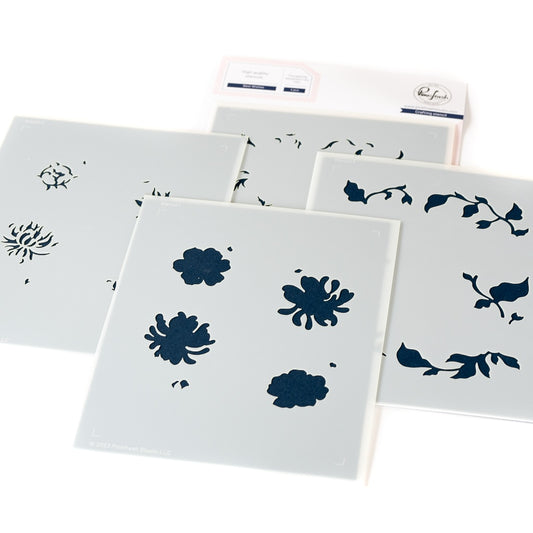 Best Wishes Stencils