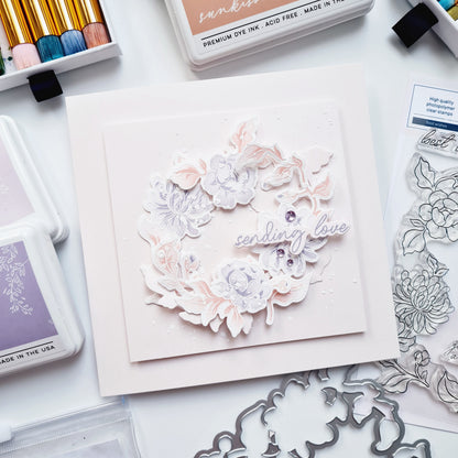 Best Wishes Stencils