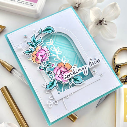 Best Wishes Stencils