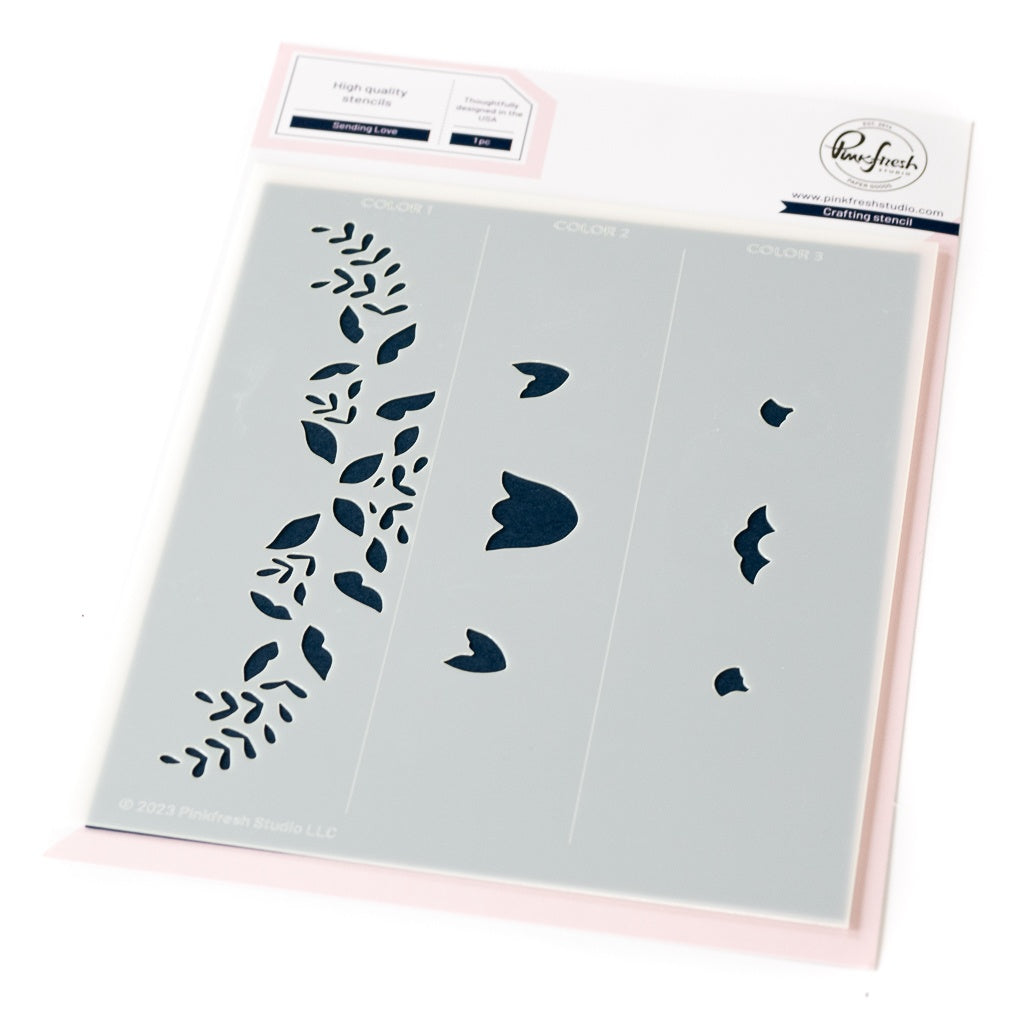 Sending Love Stencils