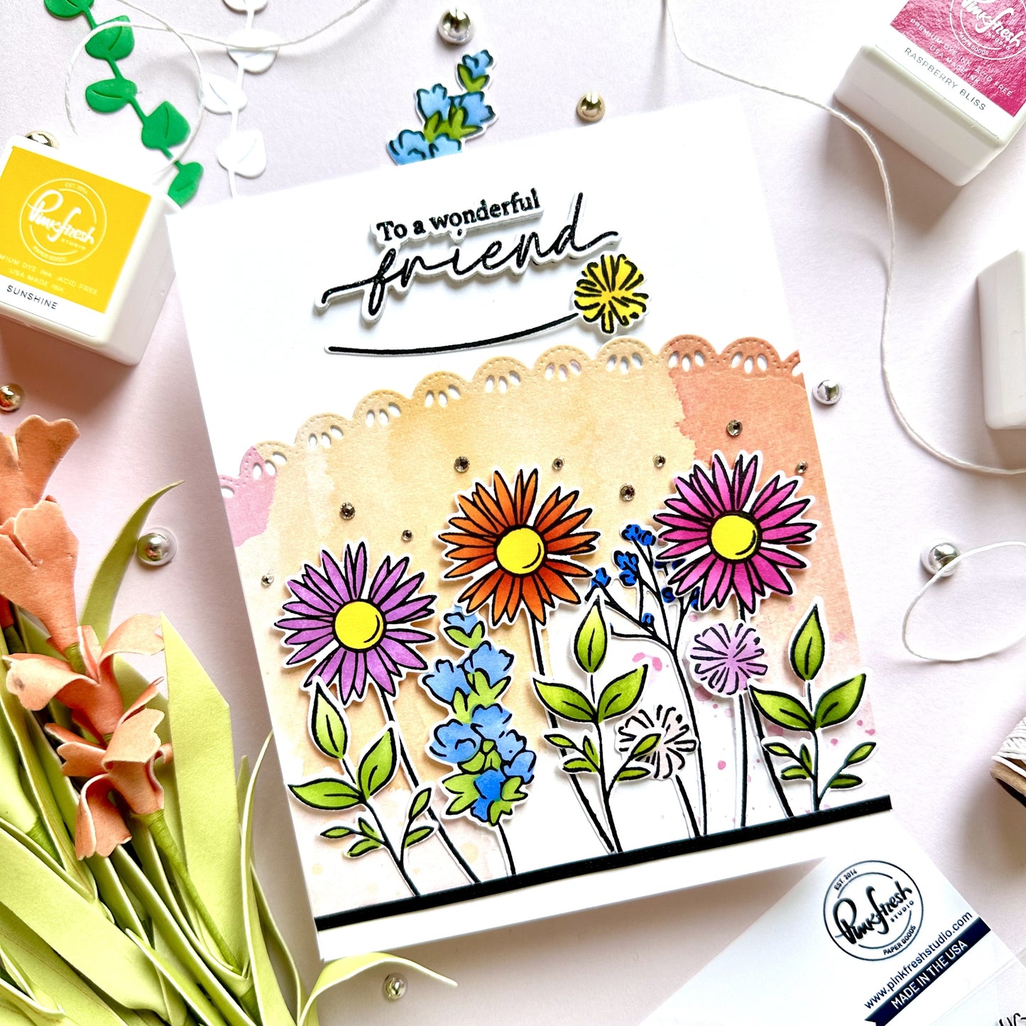 Wildflower Bouquet Stamp Set