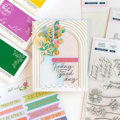 Wildflower Bouquet Stencils