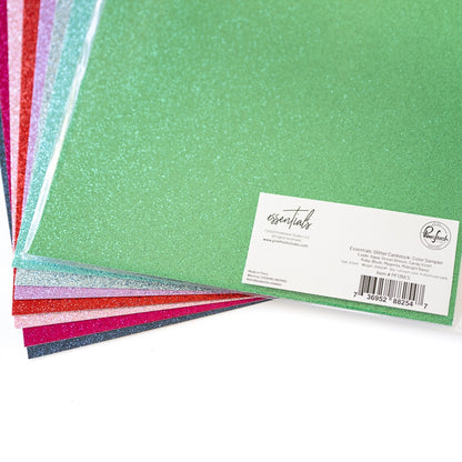 Glitter Cardstock 8.5x11 Color Sampler