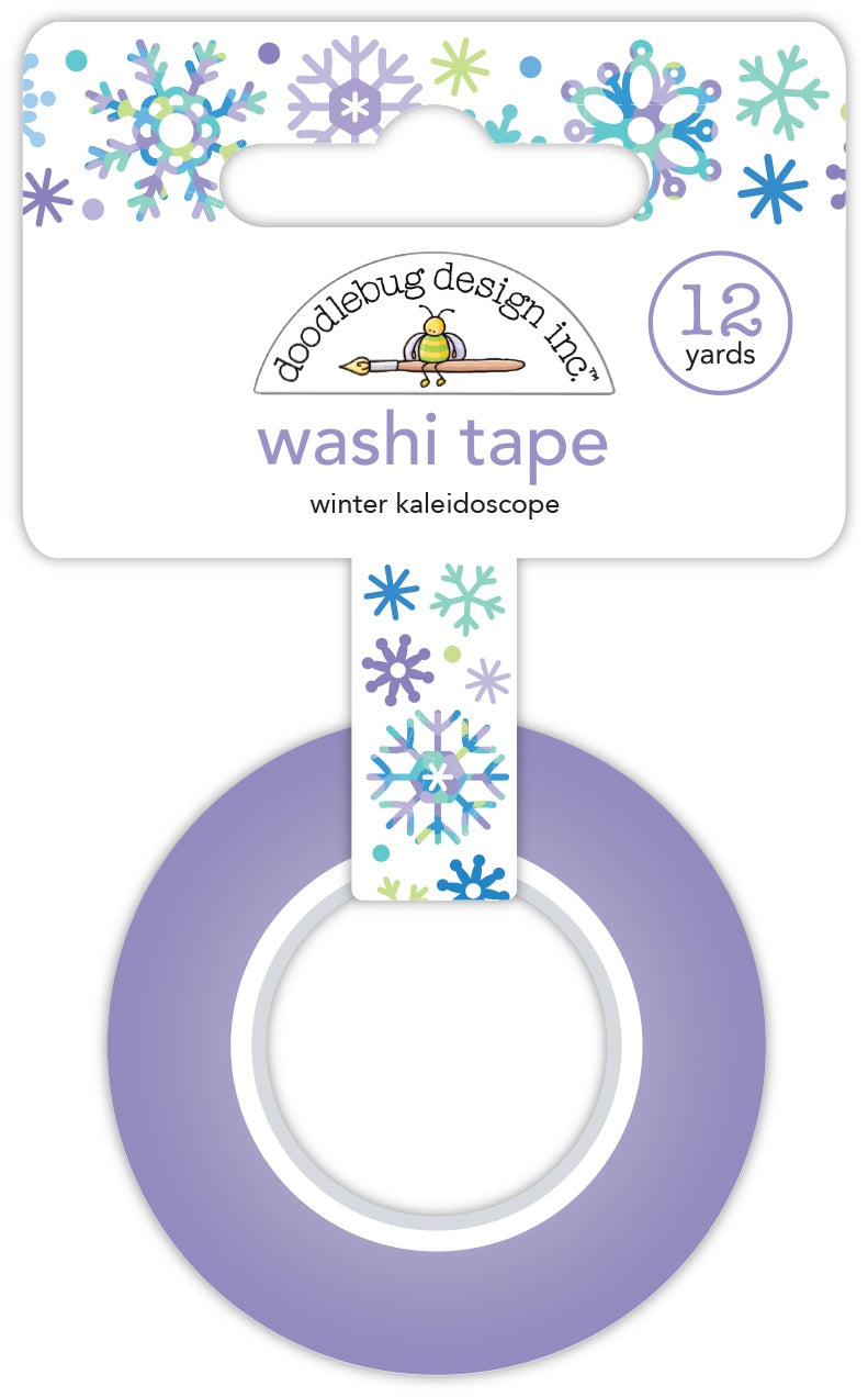 Snow Much Fun Winter Kaleidoscope Washi Tape