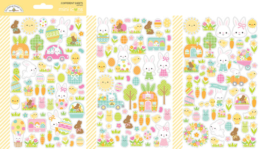 Bunny Hop Mini Icons Stickers