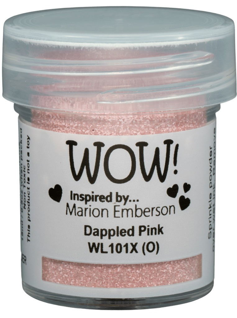 Embossing Powder Dappled Pink