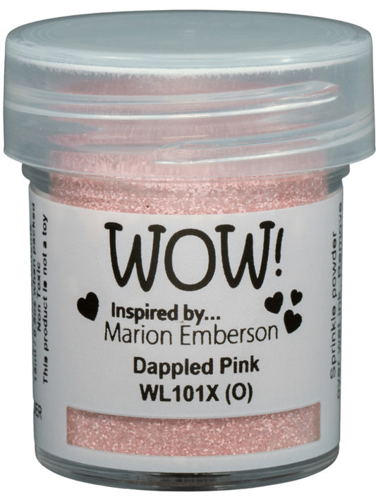Embossing Powder Dappled Pink