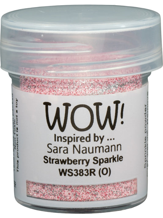 Embossing Powder Strawberry Sparkle