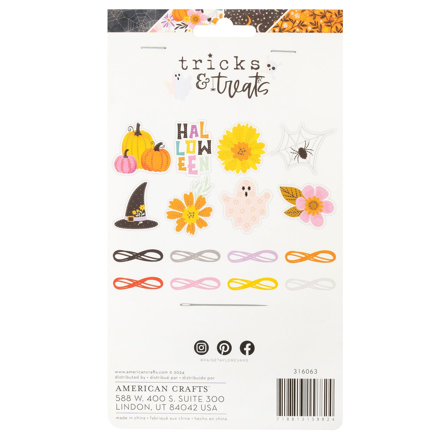 Tricks & Treats Embroidery Kit