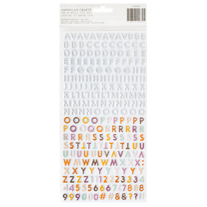 Tricks & Treats Alphabet Thickers