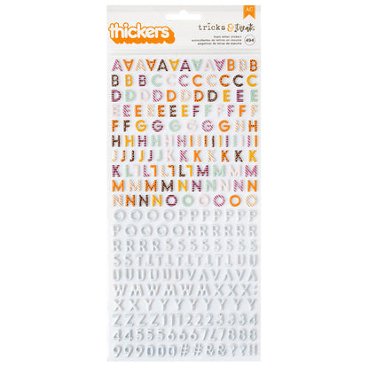 Tricks & Treats Alphabet Thickers