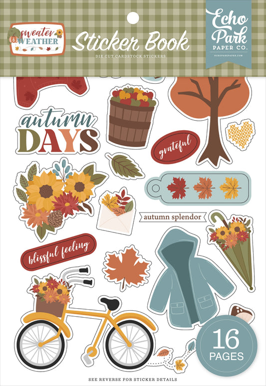 Sweater Weather Sticker Book