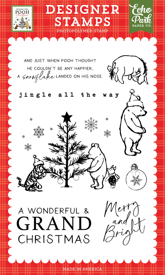 Winnie the Pooh Grand Christmas Stamp Set