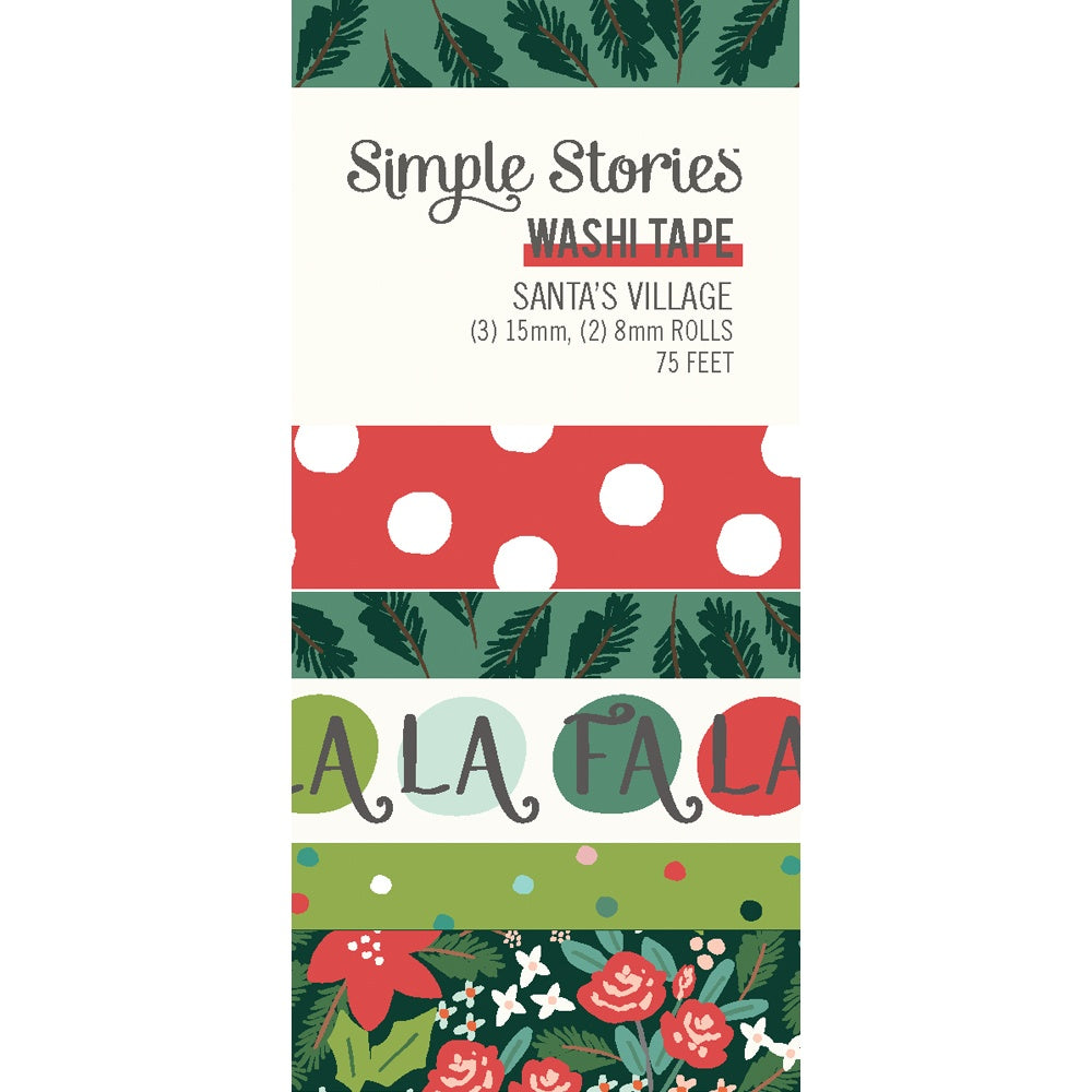 Santa's Village Washi Tape