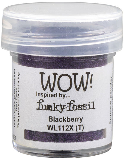 Embossing Powder Blackberry
