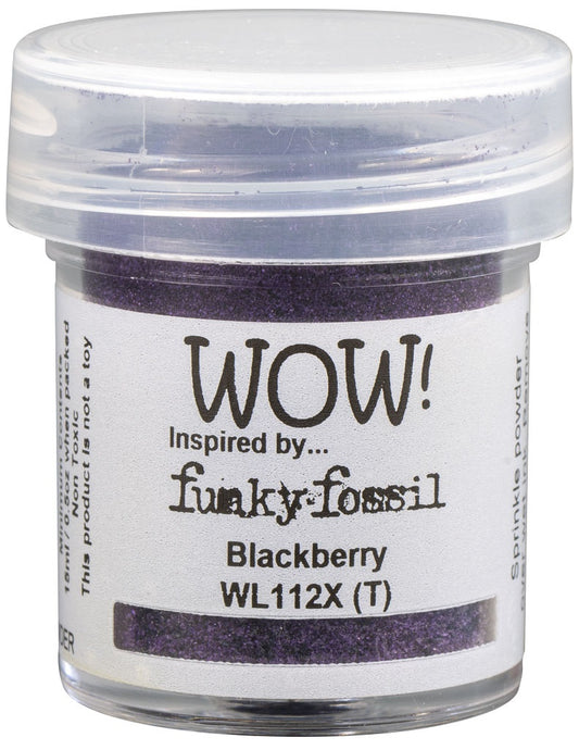 Embossing Powder Blackberry