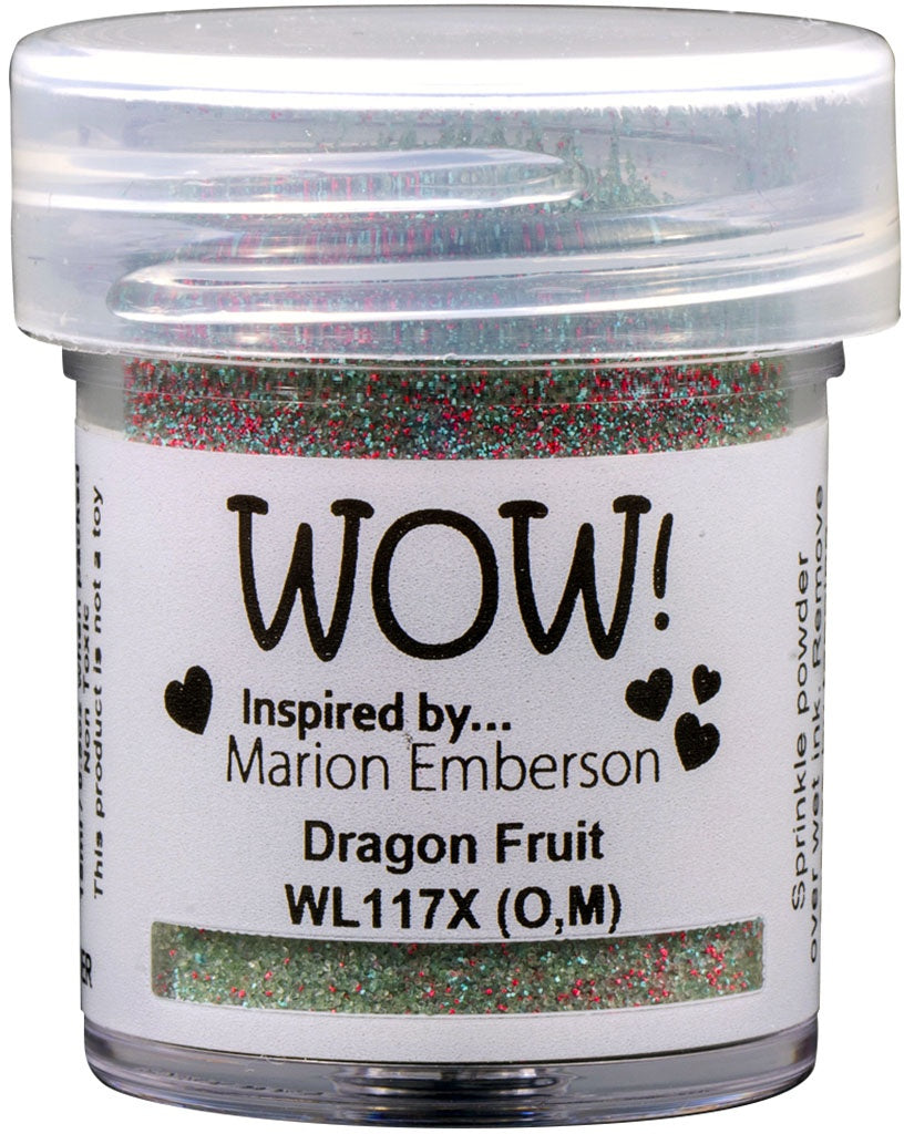 Embossing Powder Dragon Fruit