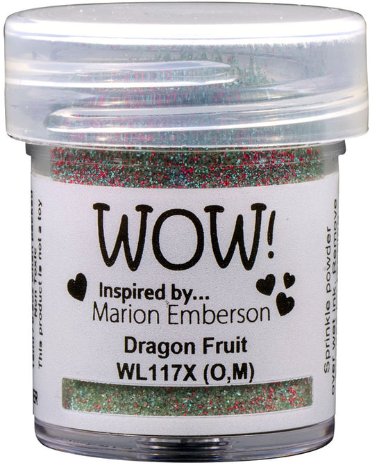 Embossing Powder Dragon Fruit