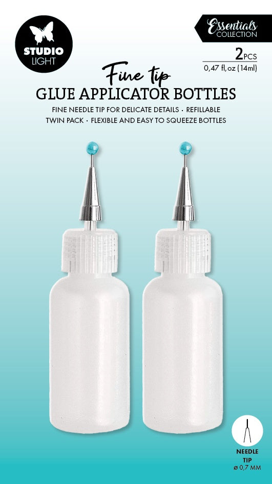 Ultra Fine Tip Glue Application Bottles