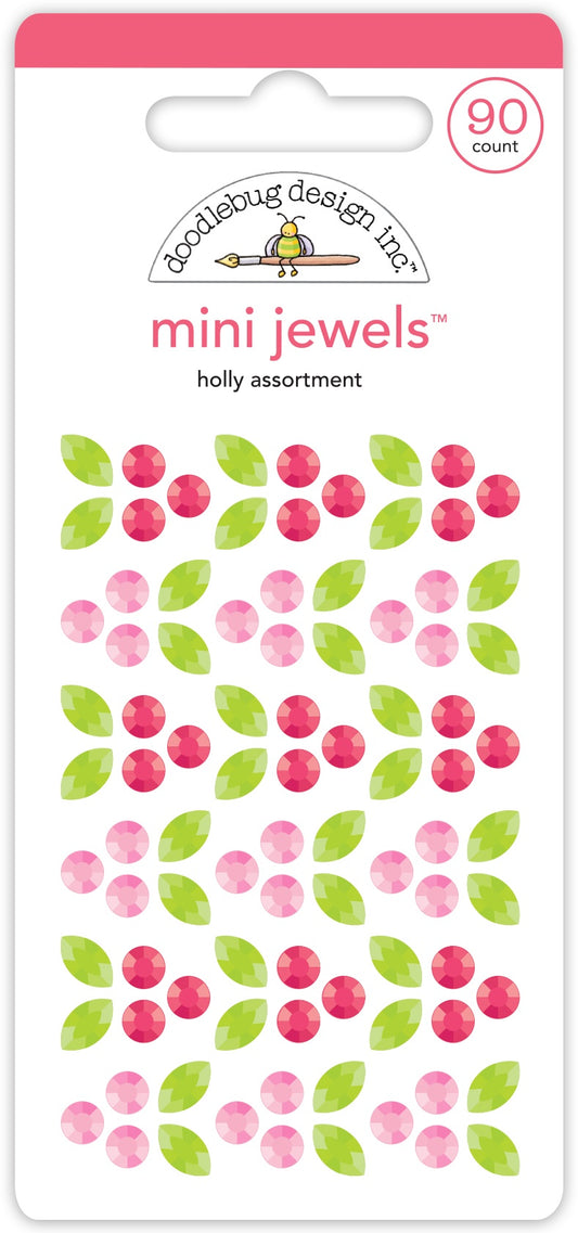 Tinsel Time Holly Mini Jewels