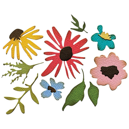 Side Order Floristry Embossing Folder & Dies