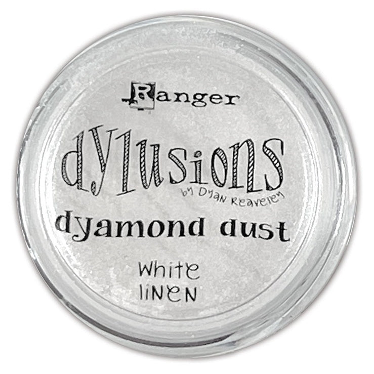 Dylusions Dyamond Dust White Linen