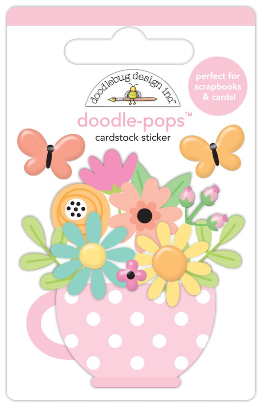 Butterfly Kisses Cup of Cheer Doodle Pops