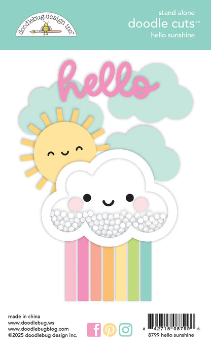 Butterfly Kisses Hello Sunshine Doodle Cuts