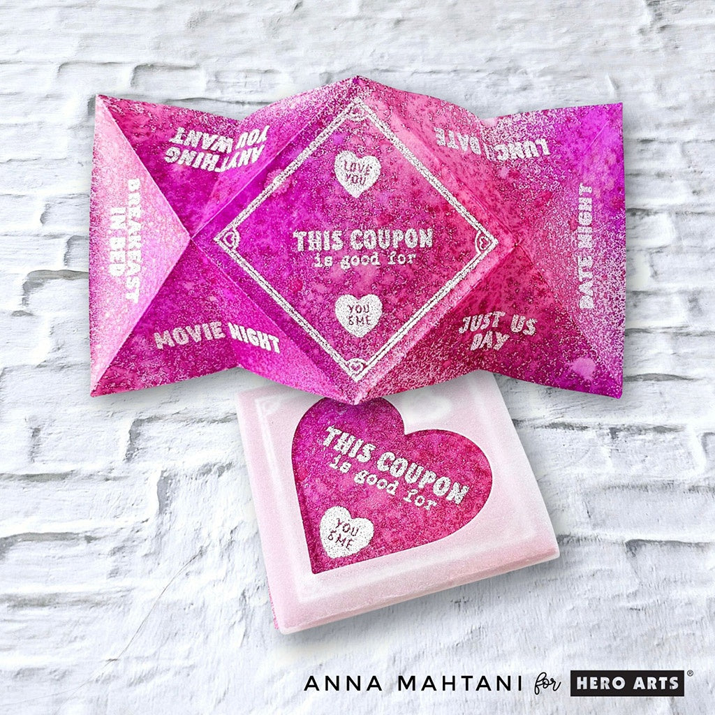 Folded Love Note Fancy Dies