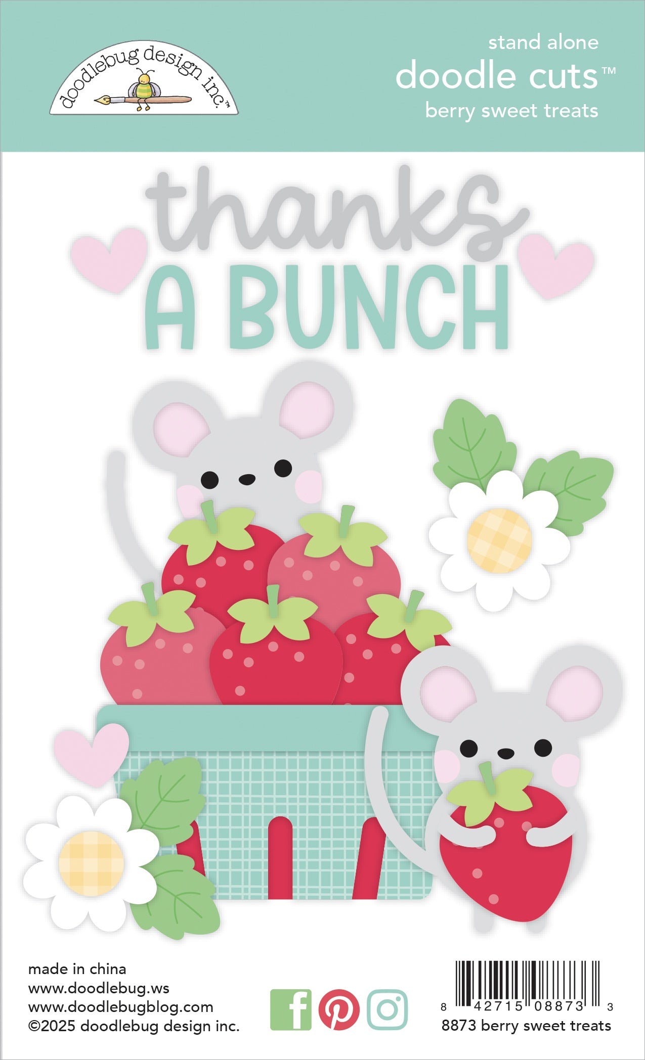 Berry Sweet Berry Sweet Treats Doodle Cuts Dies
