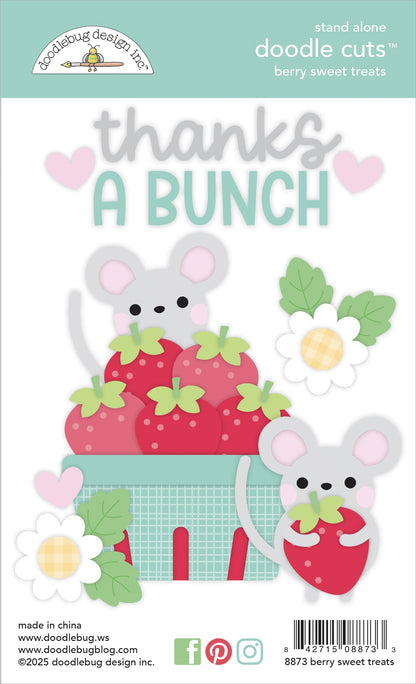 Berry Sweet Berry Sweet Treats Doodle Cuts Dies