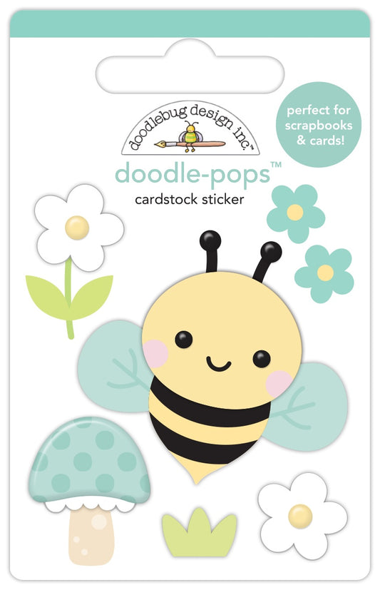 Bee Happy Doodle Pops