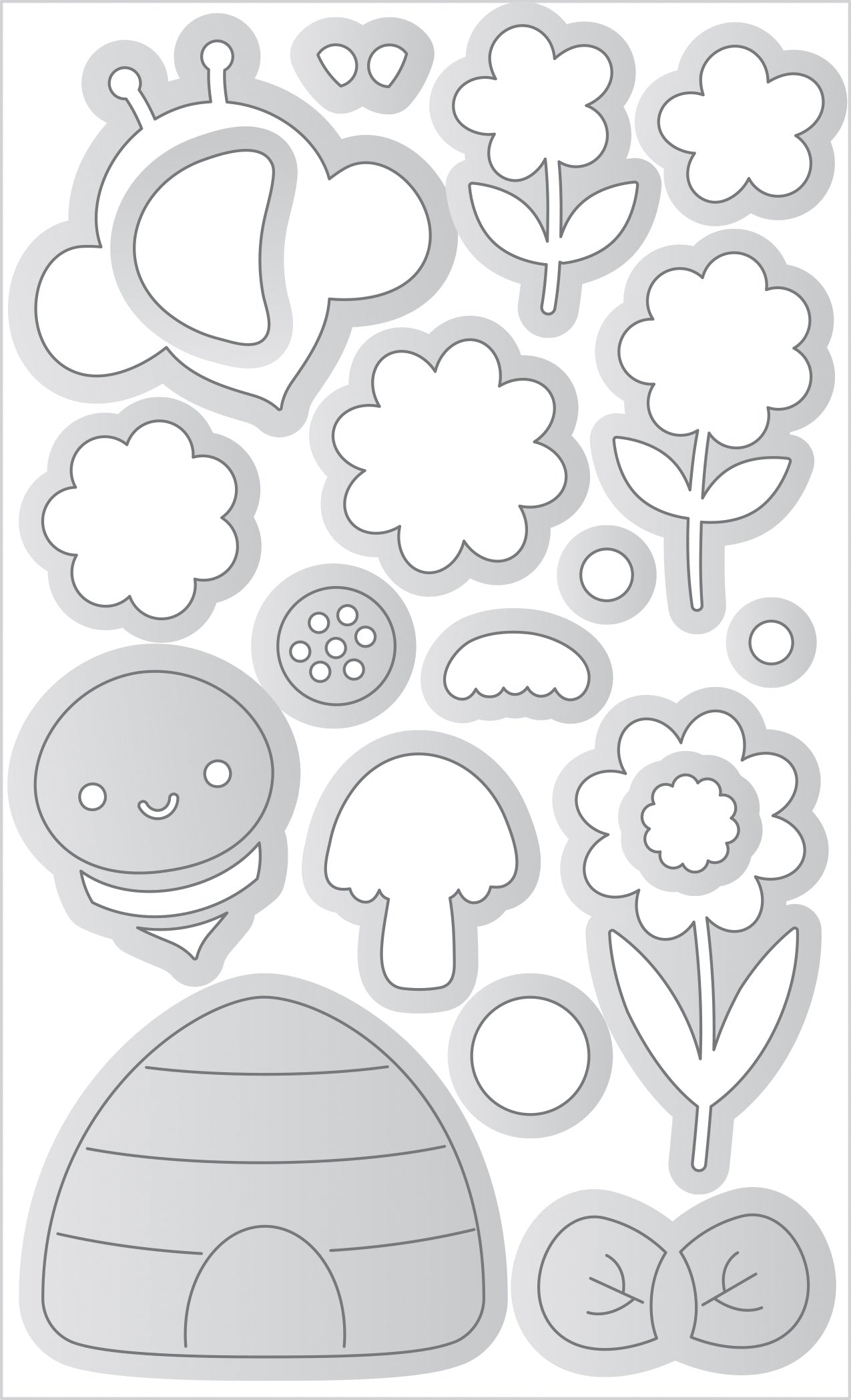 Bee Happy Busy Bee Doodle Cuts Dies