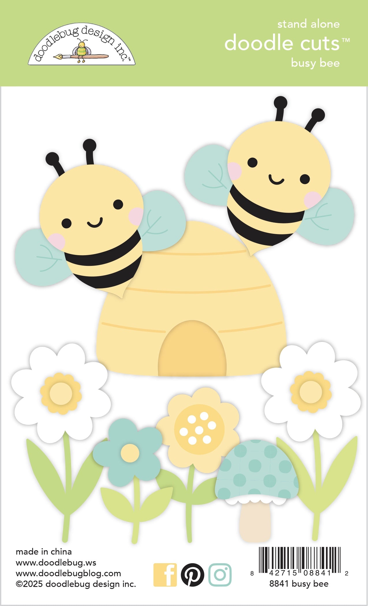 Bee Happy Busy Bee Doodle Cuts Dies