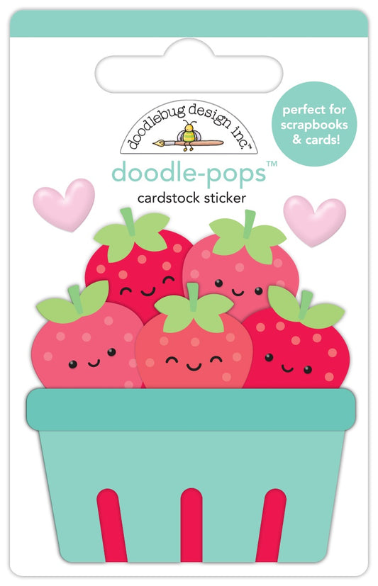 Berry Sweet Berry Basket Doodle Pops