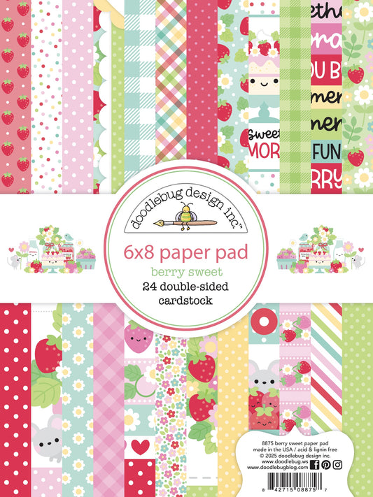 Berry Sweet 6x8 Paper Pad