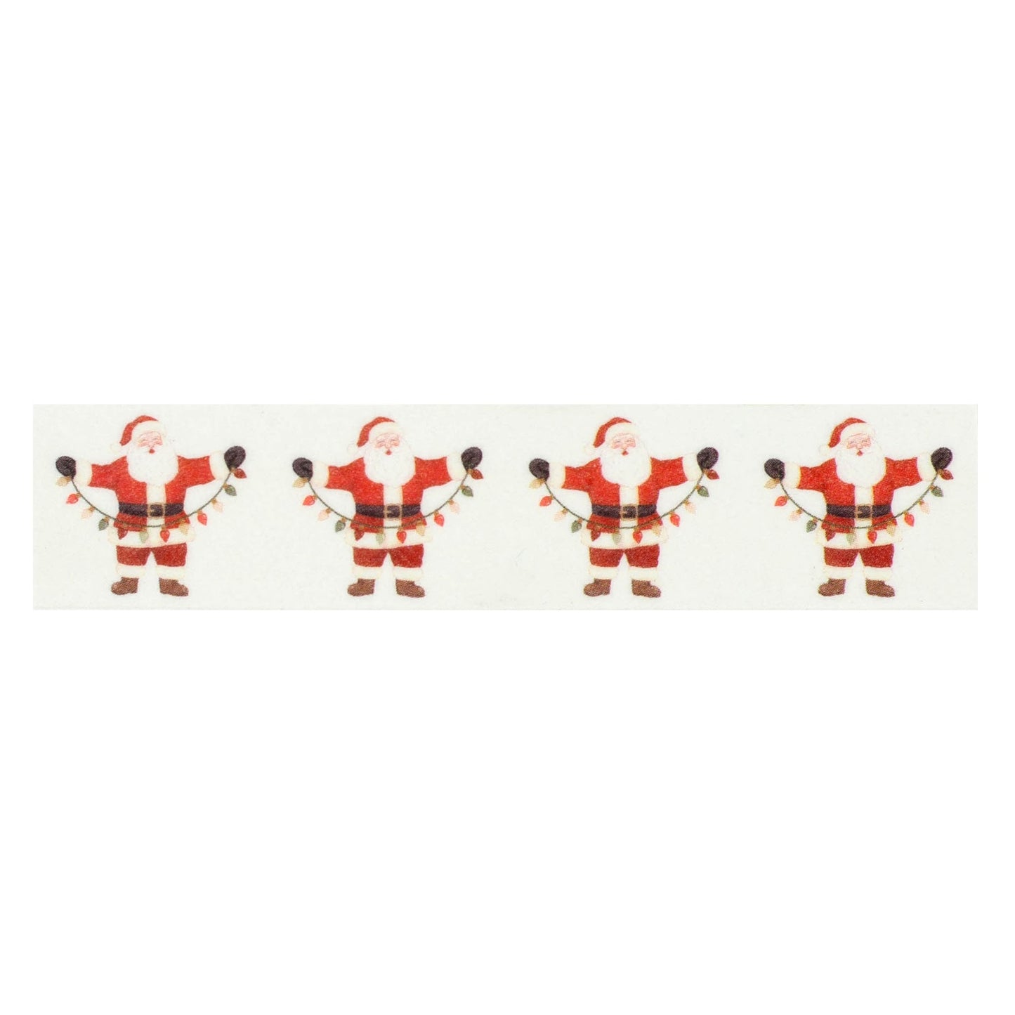 Christmas Village Santa Hanging Lights Washi Tape