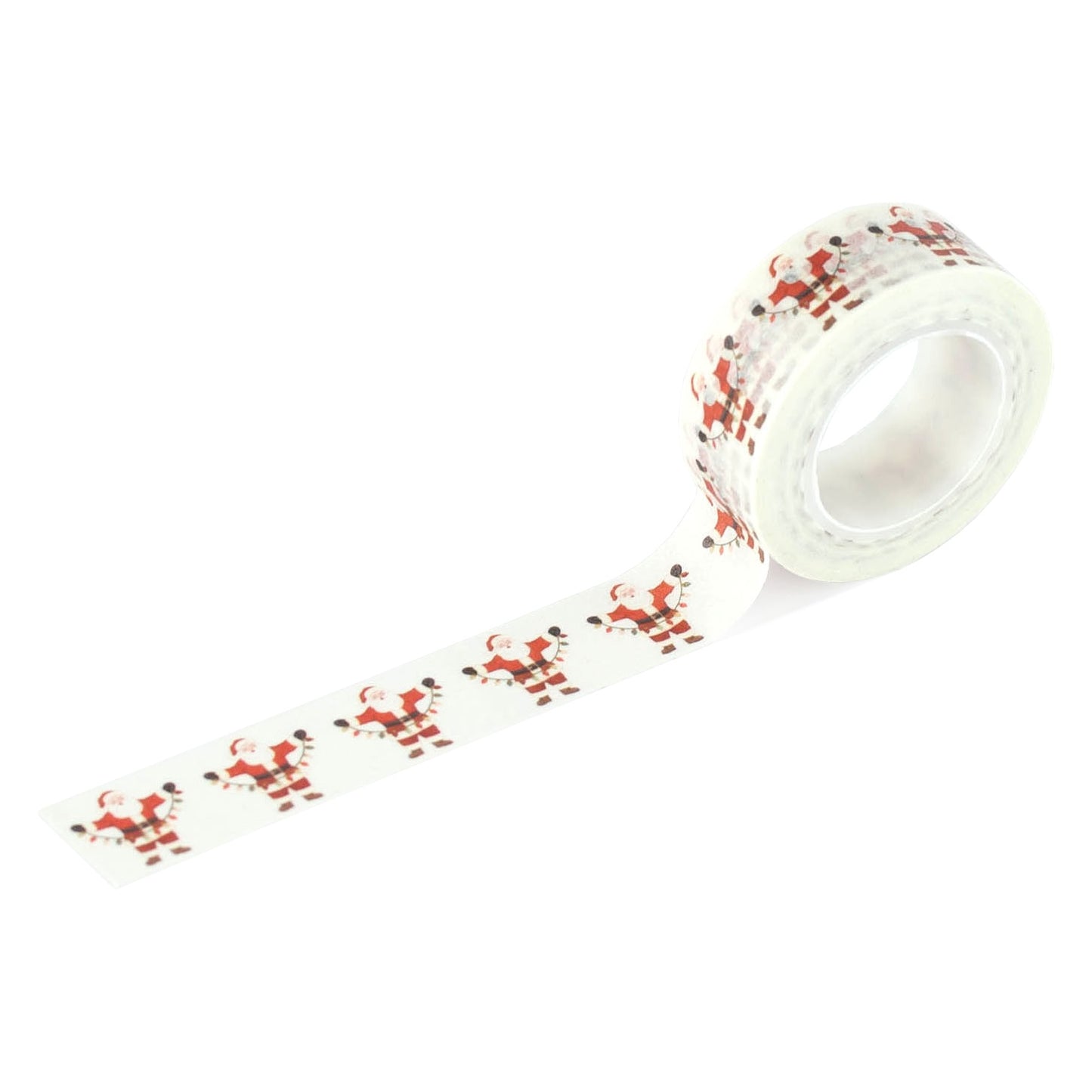 Christmas Village Santa Hanging Lights Washi Tape
