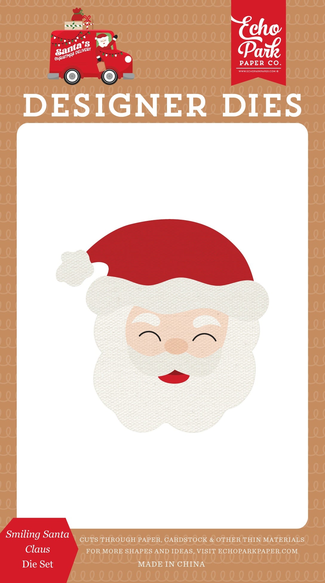 Santa's Christmas Delivery Smiling Santa Claus Dies