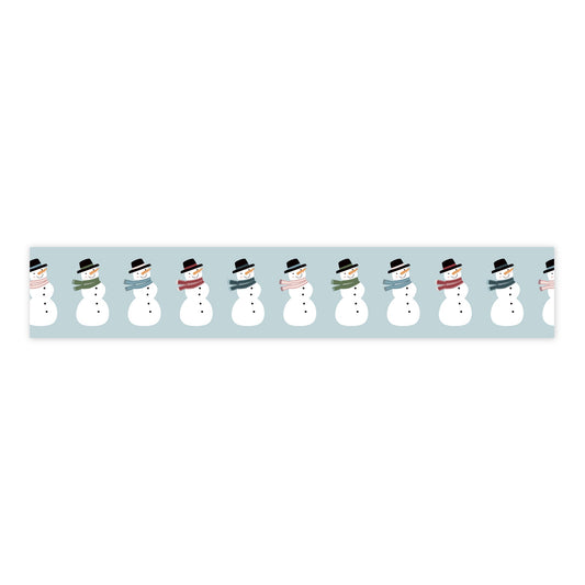Winter Fun Let's Make a Snowman Washi Tape