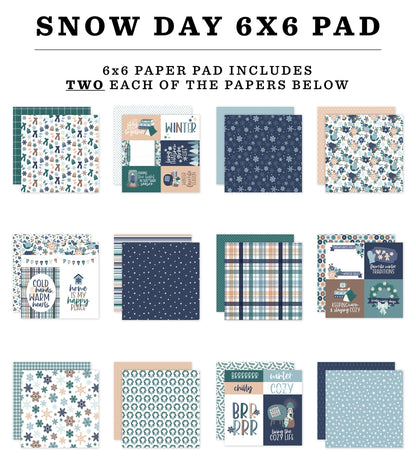 Snow Day 6x6 Paper Pad