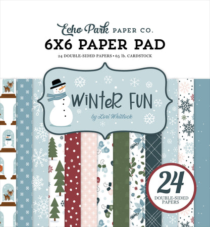 Winter Fun 6x6 Paper Pad