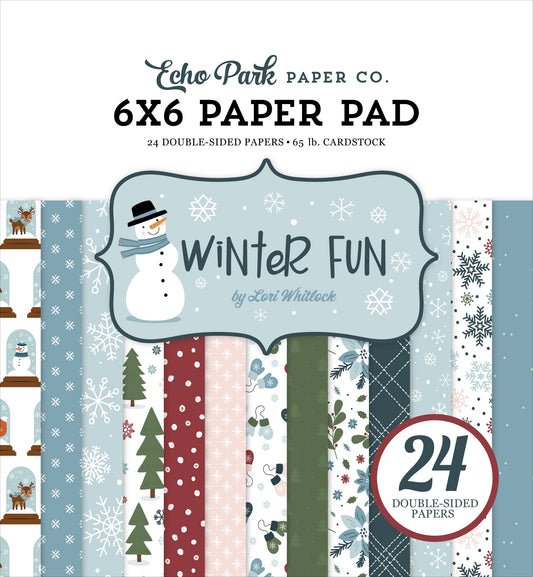 Winter Fun 6x6 Paper Pad