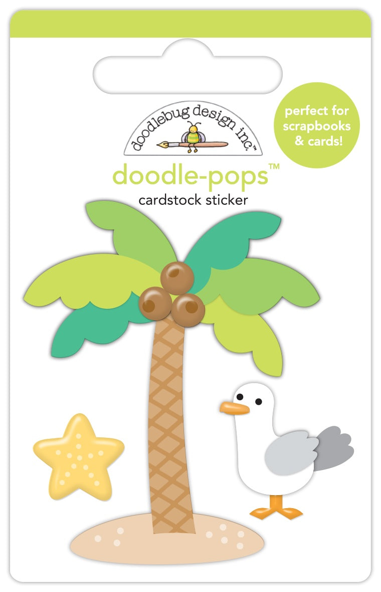 Summer Fun Palm Beach Doodle Pops