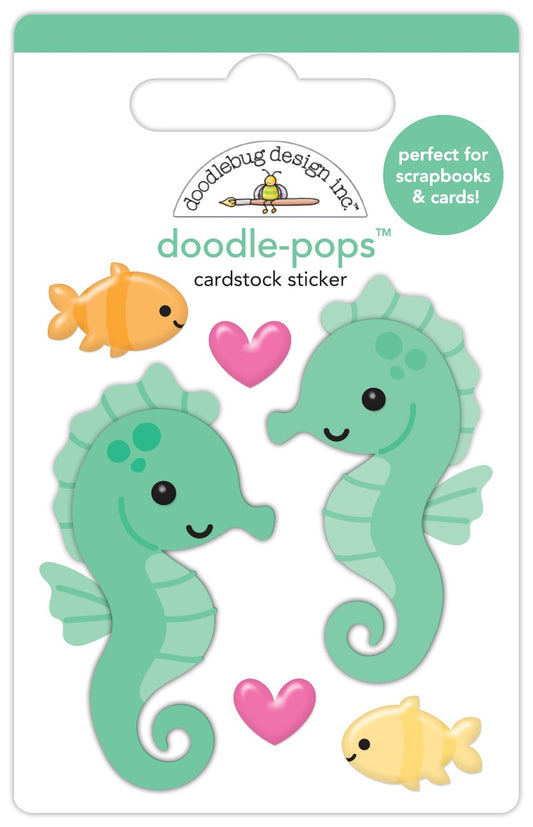 Summer Fun Sam & Sally Seahorse Doodle Pops