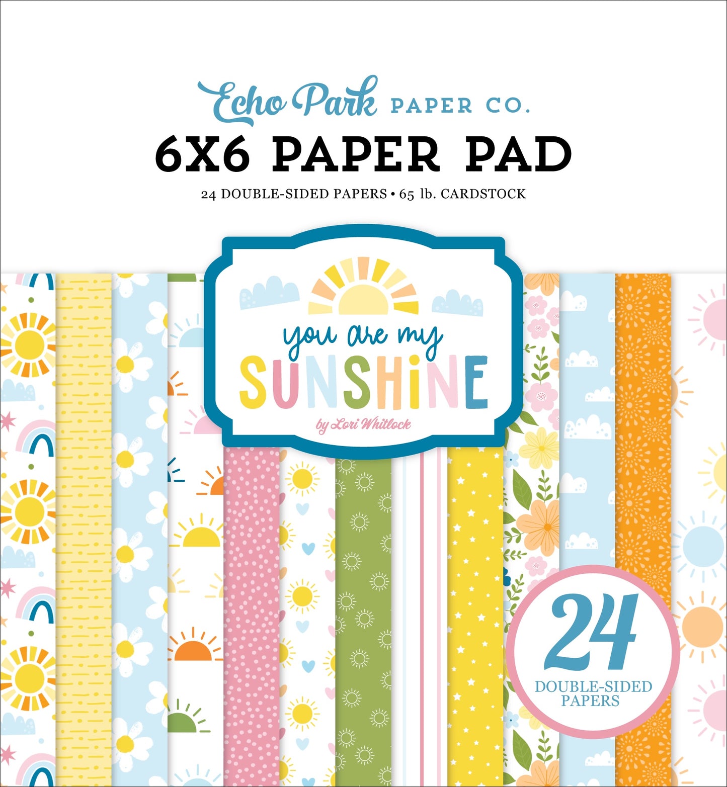 You Are My Sunshine 6x6 Paper Pad
